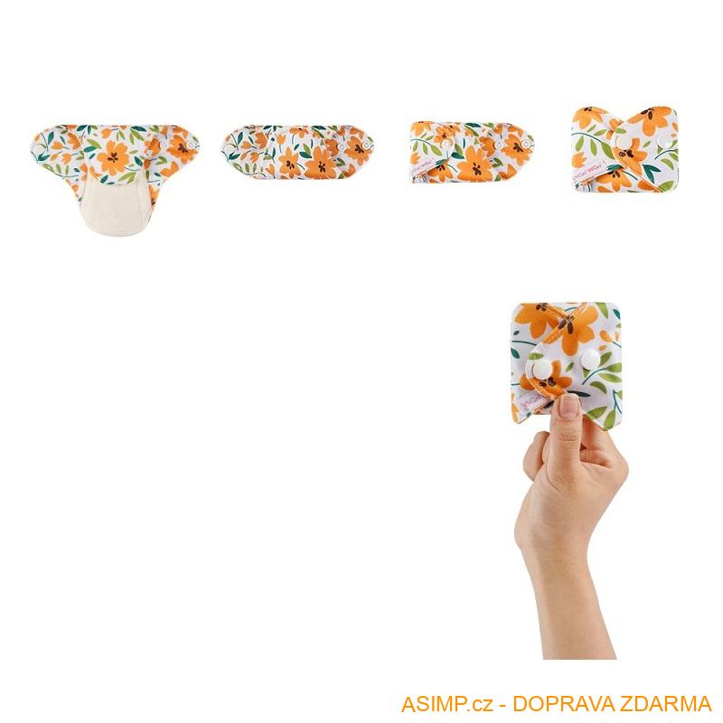 Opakovaně použitelná menstruační vložka (4 ks) / A-002048 / DOPRAVA ZDARMA