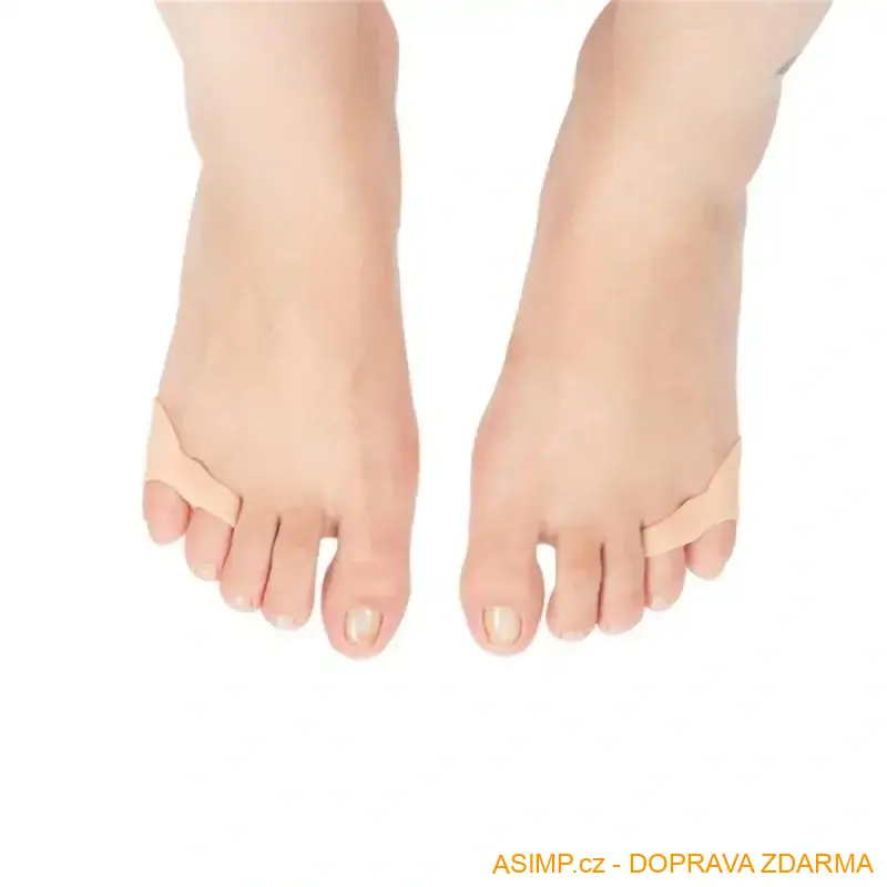 Silikonový separátor malíčku (barva béžová) / A-000116 / DOPRAVA ZDARMA