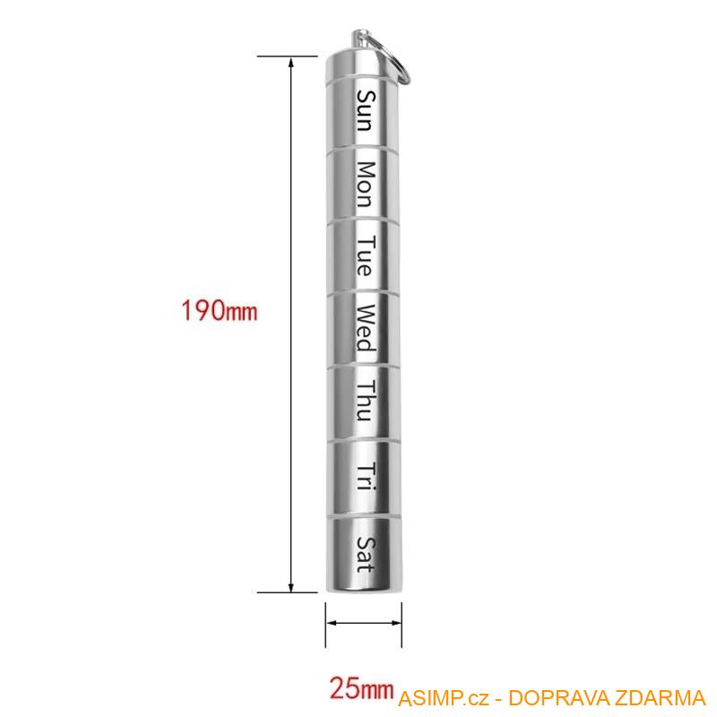 Box na léky (černá) / A-004047 / DOPRAVA ZDARMA