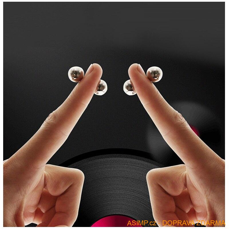 Erotický stimulátor - magnetické kuličky (2 páry) / A-003071 / DOPRAVA ZDARMA
