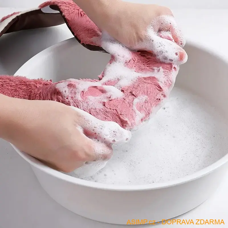 Hřejivý potah na záchodové sedátko (barva šedá) / A-004117 / DOPRAVA ZDARMA