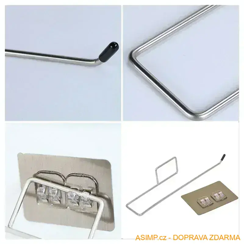 Kovový držák na kuchyňské útěrky / A-003103 / DOPRAVA ZDARMA