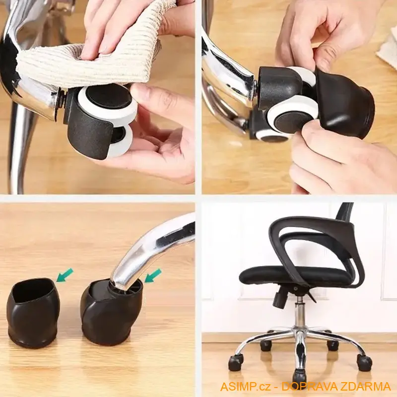 Protiskluzové návleky na kolečka (5 ks) / A-004085 / DOPRAVA ZDARMA