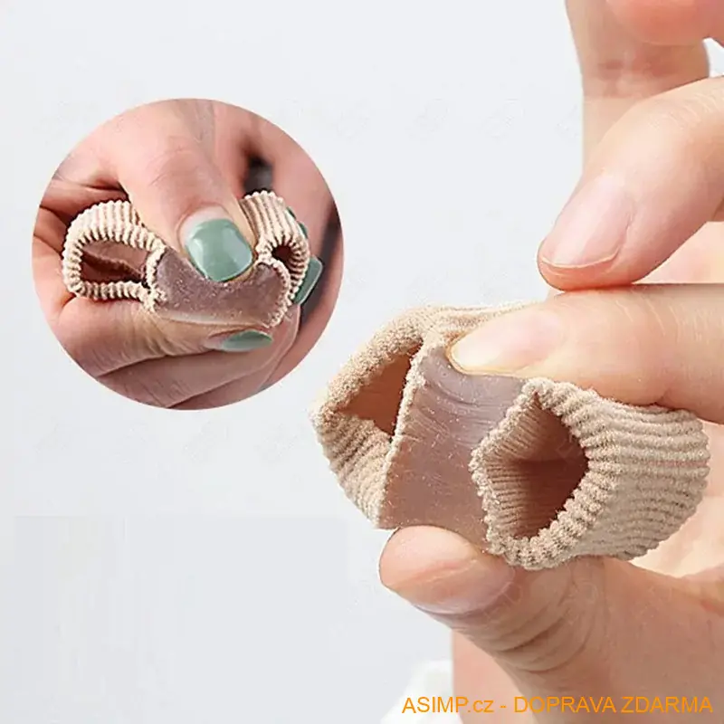 Korektor - separátor vbočeného palce (2 ks - S) / A-003276 / DOPRAVA ZDARMA