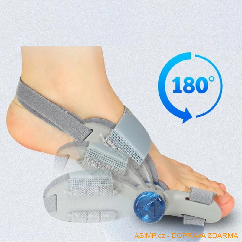 Nastavitelný korektor palce na noze (bílá - 2 ks) / A-004172 / DOPRAVA ZDARMA