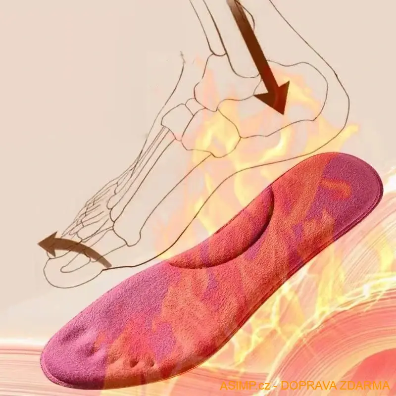 Samovyhřívané vložky do bot (žlutá / 45 - 46) / A-004033 / DOPRAVA ZDARMA