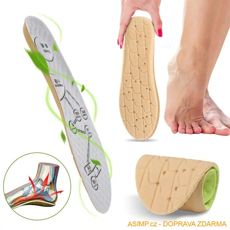 Samovyhřívané vložky do bot (barva zelená / 45 - 46) / A-004034 / DOPRAVA ZDARMA