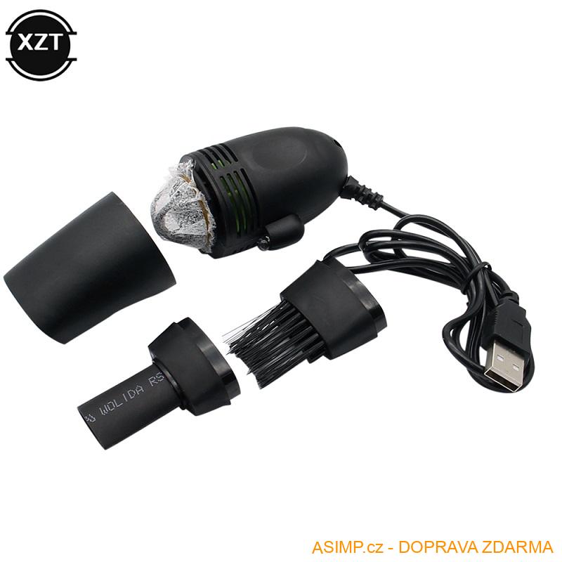 Mini vysavač klávesnice (USB) - zelená / A-001351 / DOPRAVA ZDARMA