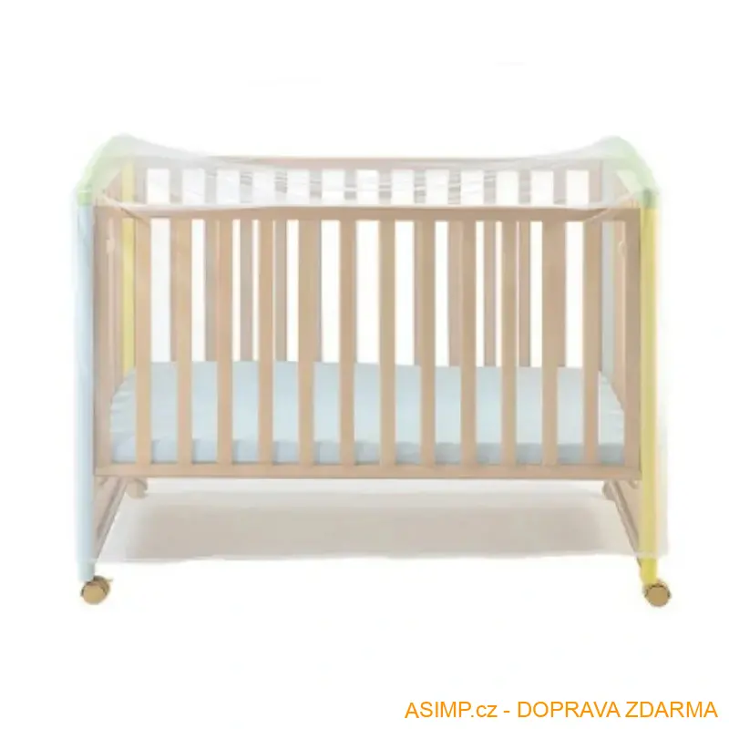 Moskytiéra - síťka na dětskou postýlku / A-004038 / DOPRAVA ZDARMA
