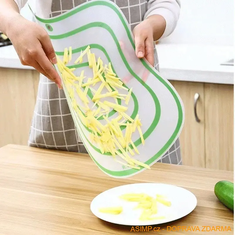 Plastová protiskluzová kuchyňská podložka (4 ks / 13 x 20 cm) / A-004049 / DOPRAVA ZDARMA