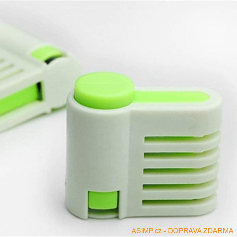 Kuchyňská pomůcka - fixátor pro rovný řez nožem (2 ks) / A-001146 / DOPRAVA ZDARMA