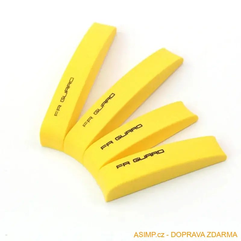 Ochranné kryty - lišty na dveře u auta (4 ks) / A-000661 / DOPRAVA ZDARMA