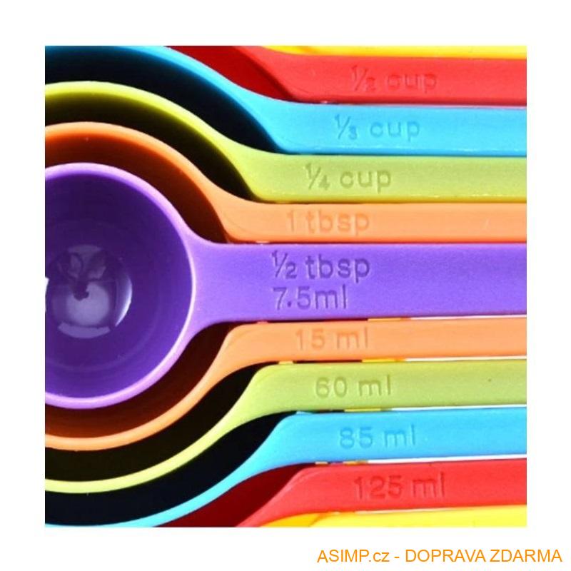 Kuchyňské odměrky (6 ks) / A-001766 / DOPRAVA ZDARMA