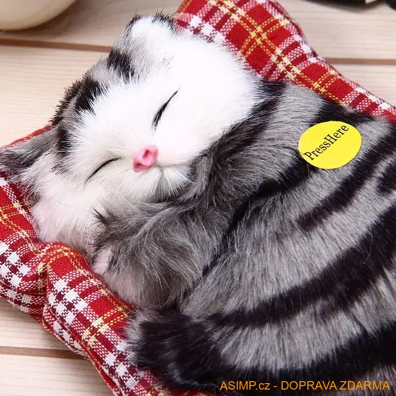 Plyšová hračka - Mňoukající kočička (C) / A-000712 / DOPRAVA ZDARMA