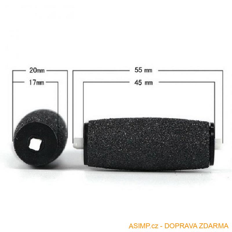 Náhradní brusné válečky do odstraňovače ztvrdlé kůže (2 ks) / A-000509 / DOPRAVA ZDARMA