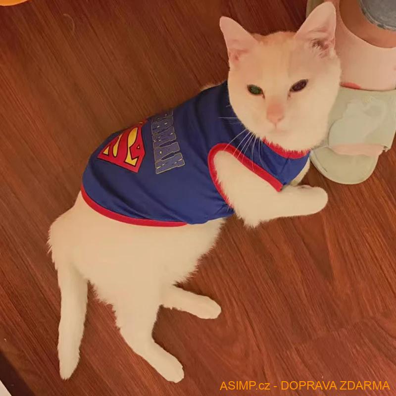 Obleček pro psy a kočky - Superman / A-001951 / DOPRAVA ZDARMA