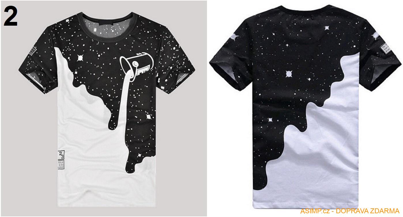 Pánské tričko s krátkým rukávem / A-001521