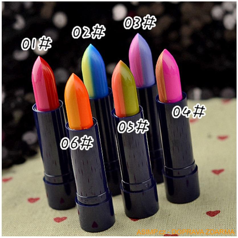 Dvoubarevná rtěnka