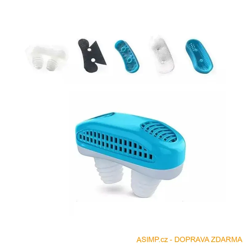 Spona - pomůcka proti chrápání / A-000943 / DOPRAVA ZDARMA