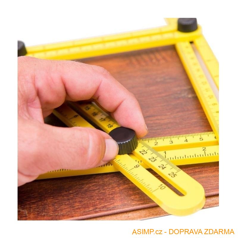 Víceúčelové pravítko - úhloměr / A-000032 / DOPRAVA ZDARMA