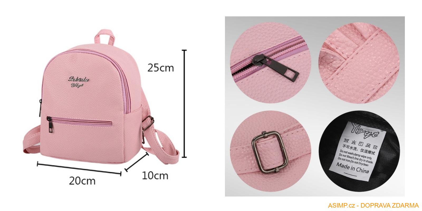 Dámský & dívčí batoh / A-001085 / DOPRAVA ZDARMA