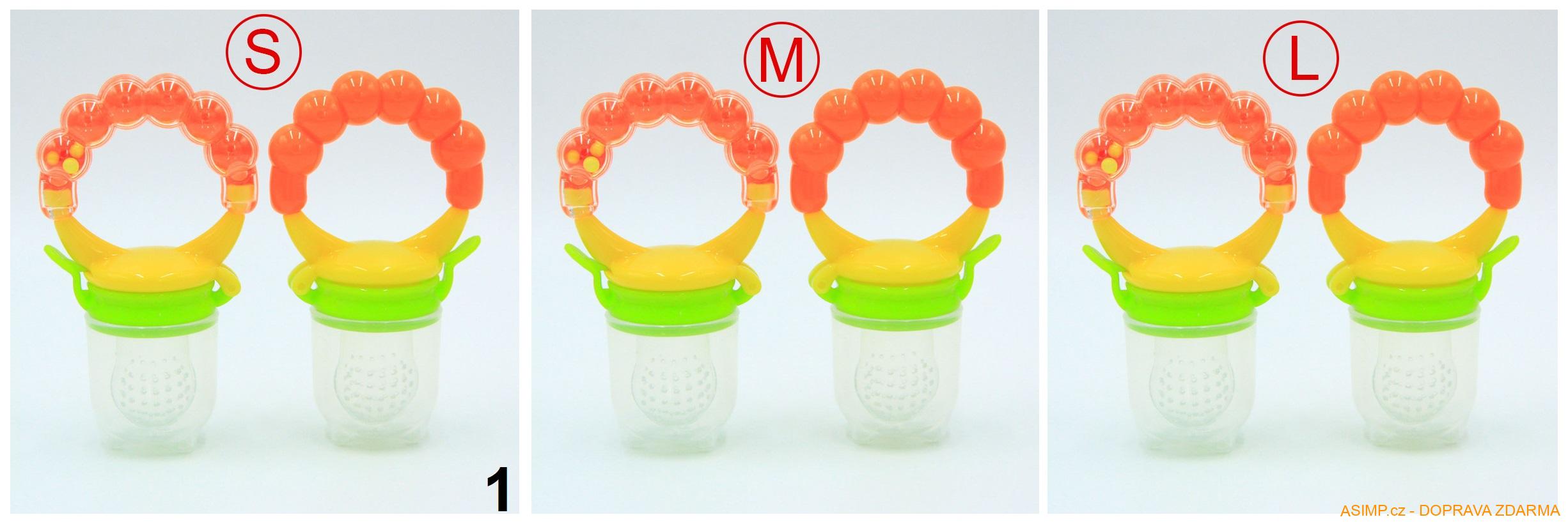 Dětský plnící dudlík s chrastítkem / A-001219