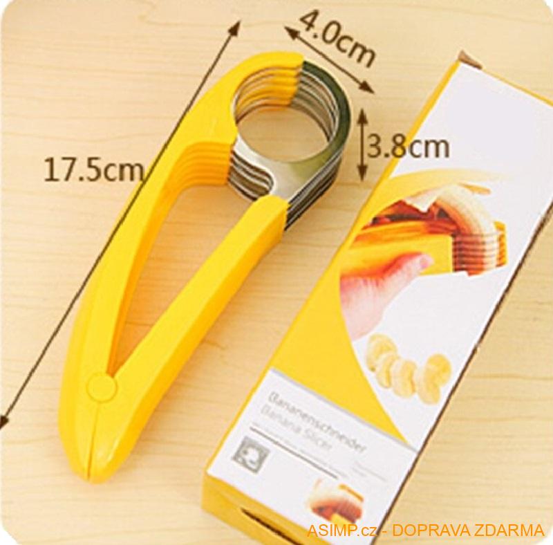 Kráječ - plátkovač banánů / A-001326 / DOPRAVA ZDARMA