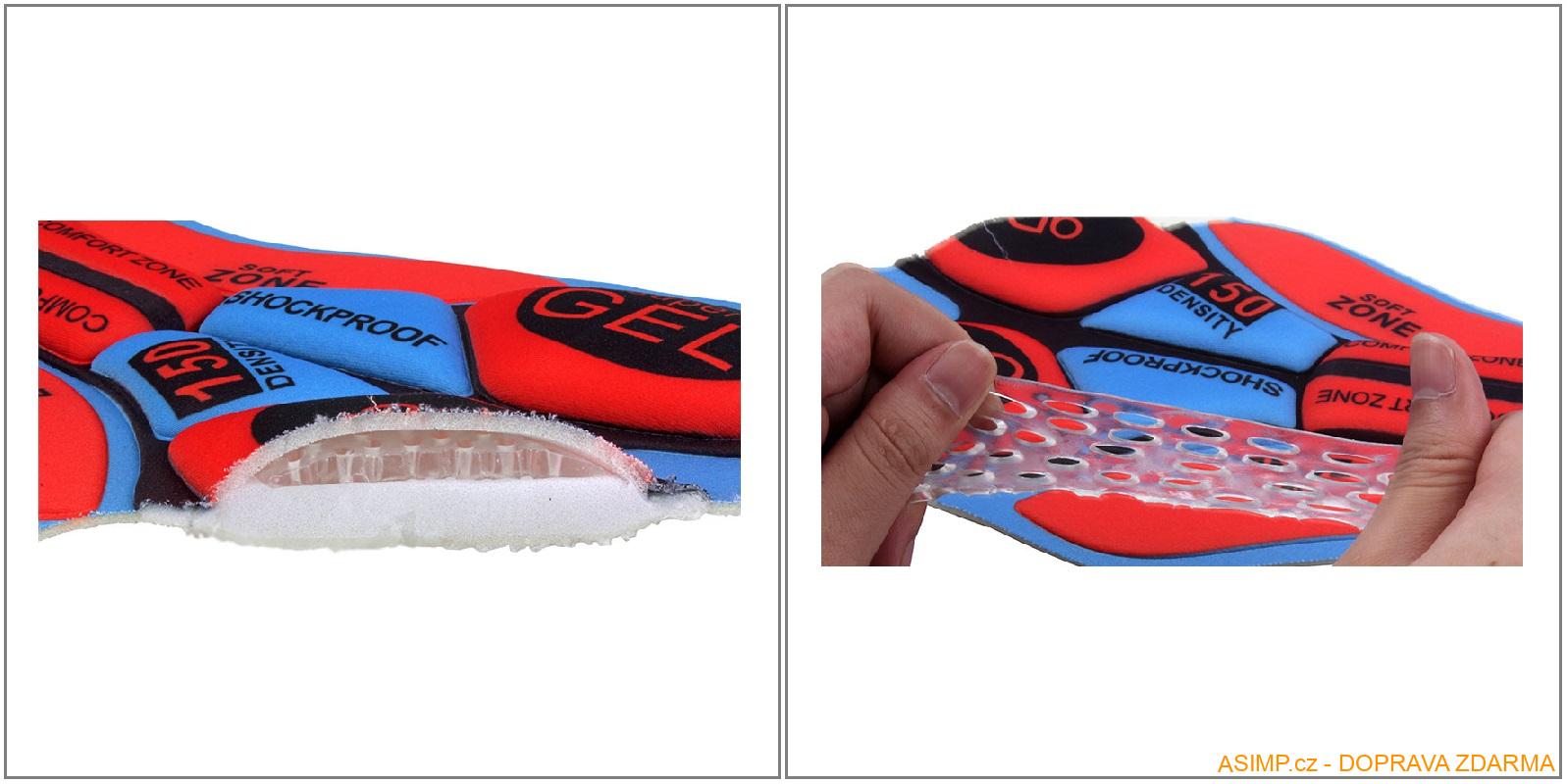 Unisex cyklo šortky