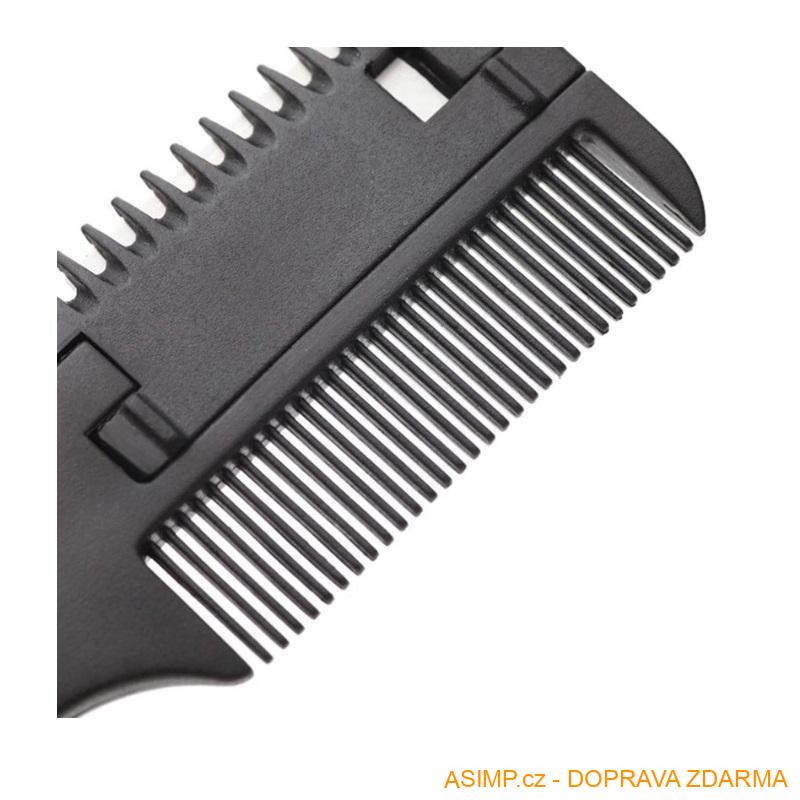 Žiletkový hřeben - trimmer / A-000957 / DOPRAVA ZDARMA