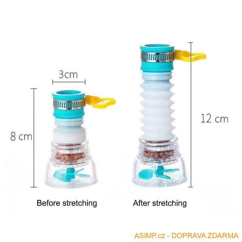 Vodovodní 360° filtr / A-002224 / DOPRAVA ZDARMA