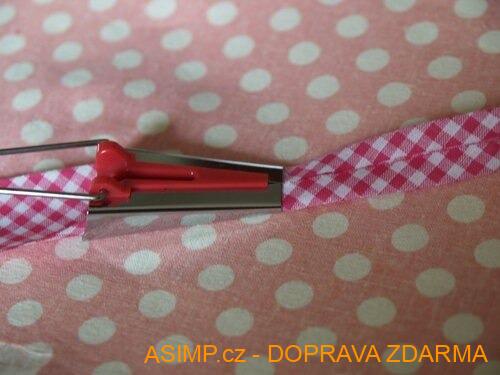 Zakladač proužků - lemů (set 4 ks) / A-002207 / DOPRAVA ZDARMA