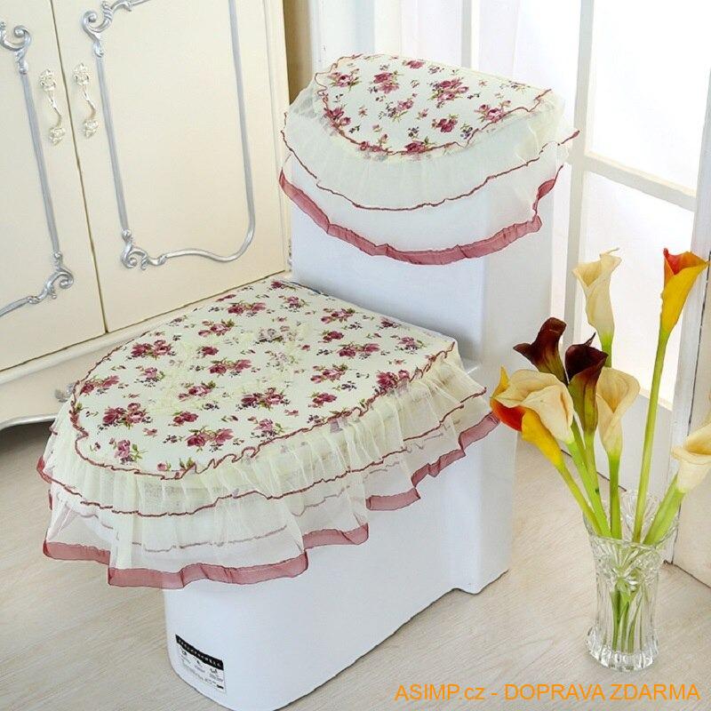 Potah na záchodové prkénko & víko & nádržku / A-001747 / DOPRAVA ZDARMA