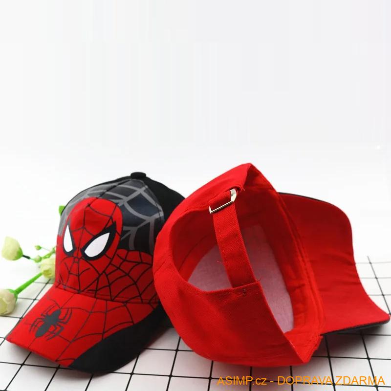 Dětská kšiltovka - Spiderman / A-003244 / DOPRAVA ZDARMA
