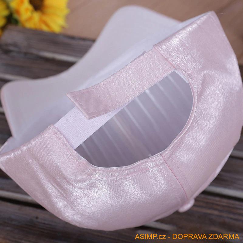 Dámská kšiltovka - motýlek (černá) / A-003031b / DOPRAVA ZDARMA