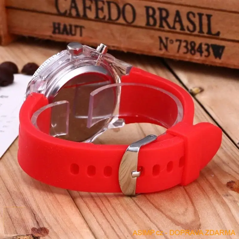 Unisex svíticí hodinky (zelená) / A-003011 / DOPRAVA ZDARMA