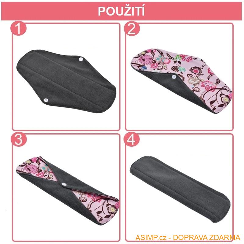 Opakovaně použitelná menstruační vložka / A-002047 / DOPRAVA ZDARMA