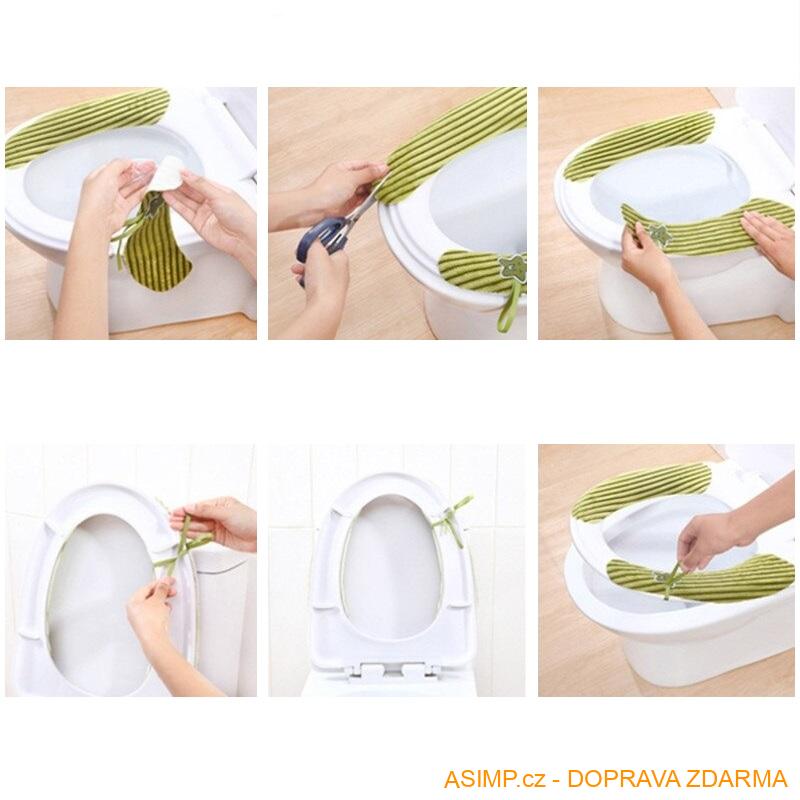 Omyvatelný potah na záchodové prkénko / A-002136 / DOPRAVA ZDARMA