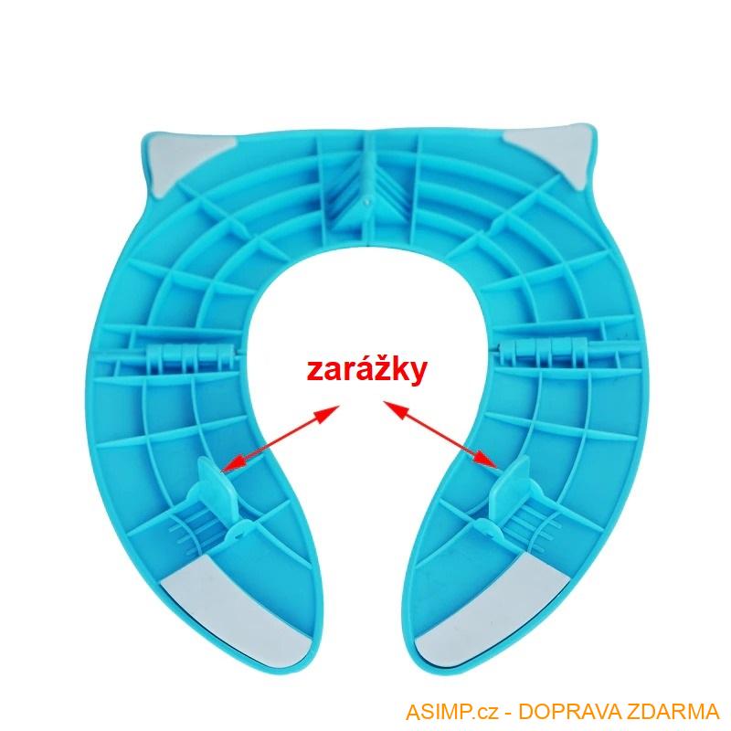 Skládací dětské WC sedátko / A-000157d / DOPRAVA ZDARMA