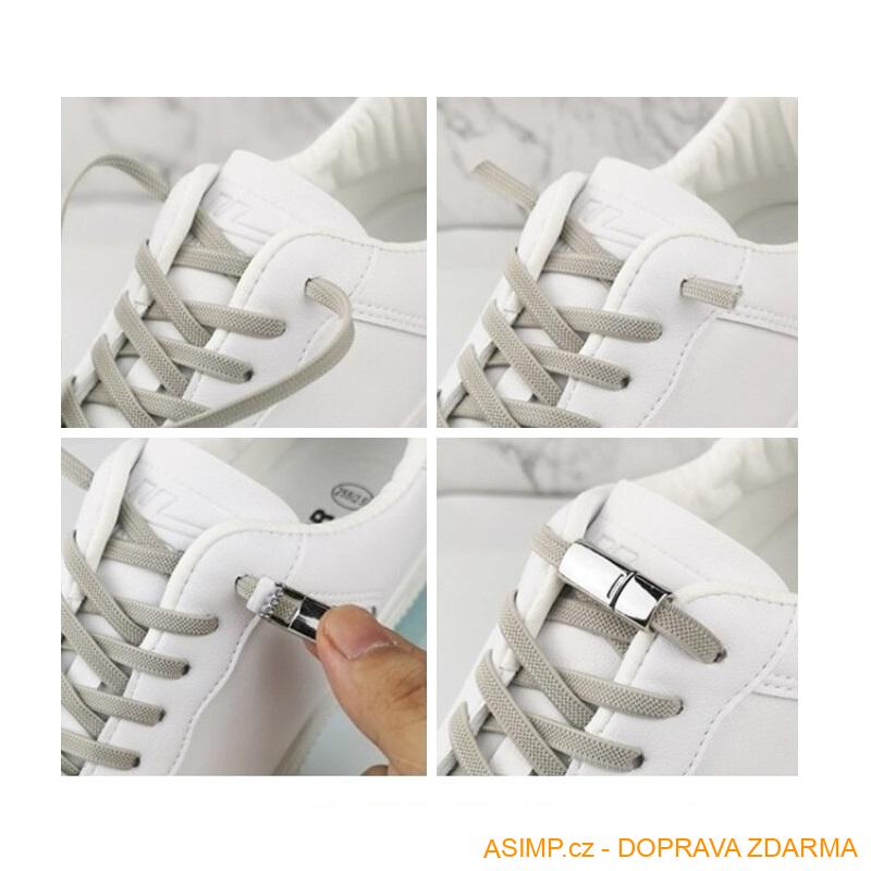 Tkaničky do bot se zapínáním na magnet (různé barvy) / DA-000054a1 / DOPRAVA ZDARMA