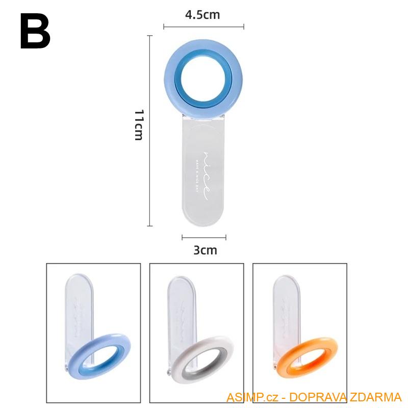 Zvedák záchodového prkénka & poklopu (varianta B - barva bílá) / A-004173 / DOPRAVA ZDARMA