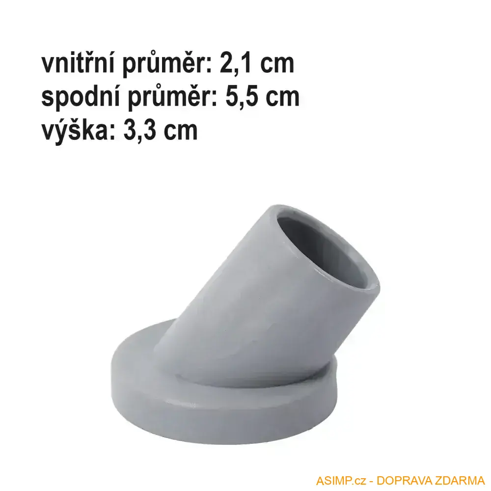 Ochranné špunty na nohy židle (10 kusů - barva šedá) / A-004089 / DOPRAVA ZDARMA