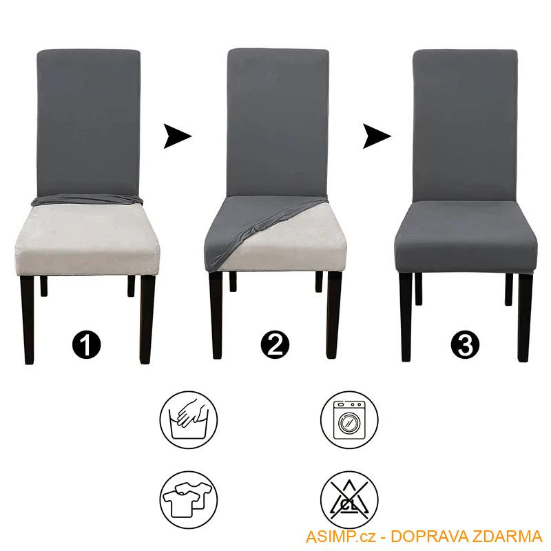 Nepromokavý potah na židli (varianta M) / A-003216 / DOPRAVA ZDARMA