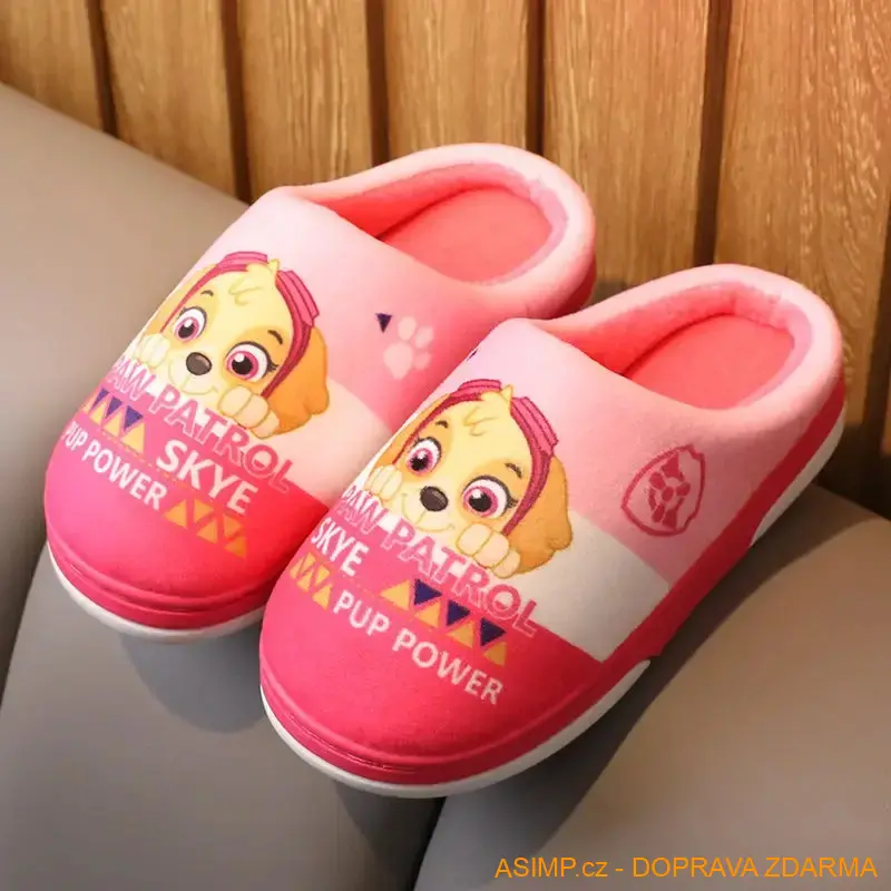 Dětské pantofle / tlapková patrola