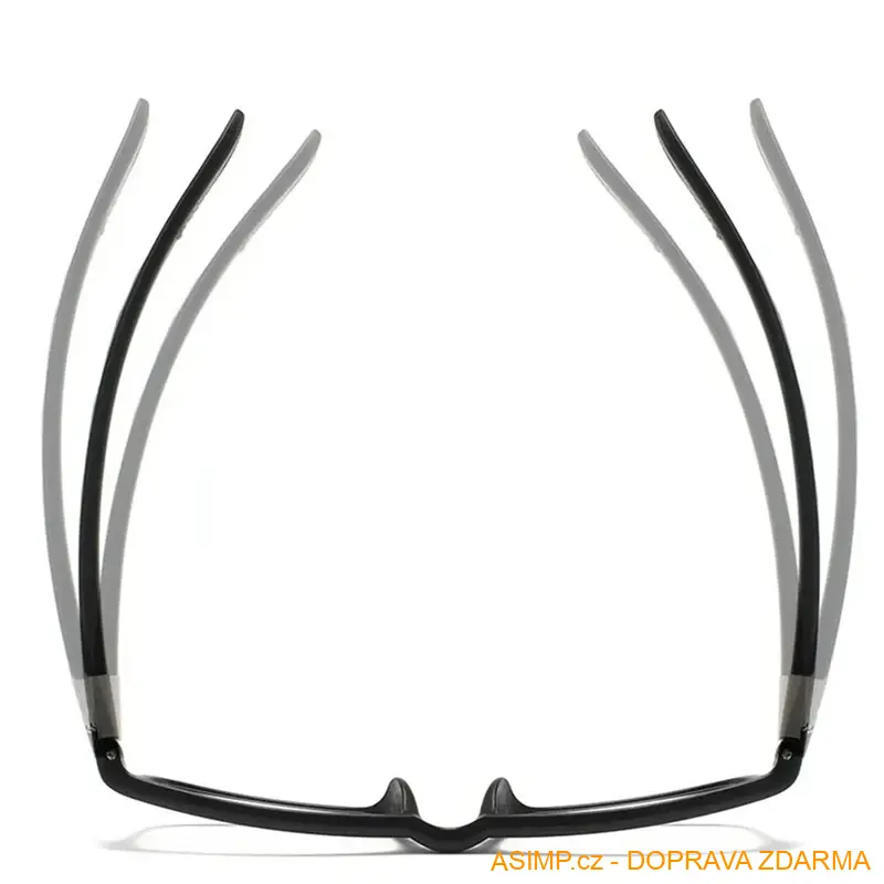 Unisex dioptrické brýle (barva černá - počet dioptrií: 1) / A-004151 / DOPRAVA ZDARMA