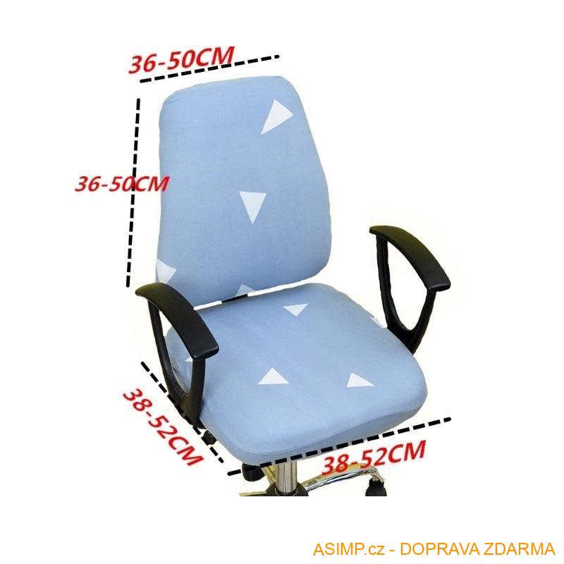 Potah na kancelářskou židli / A-004193 / DOPRAVA ZDARMA