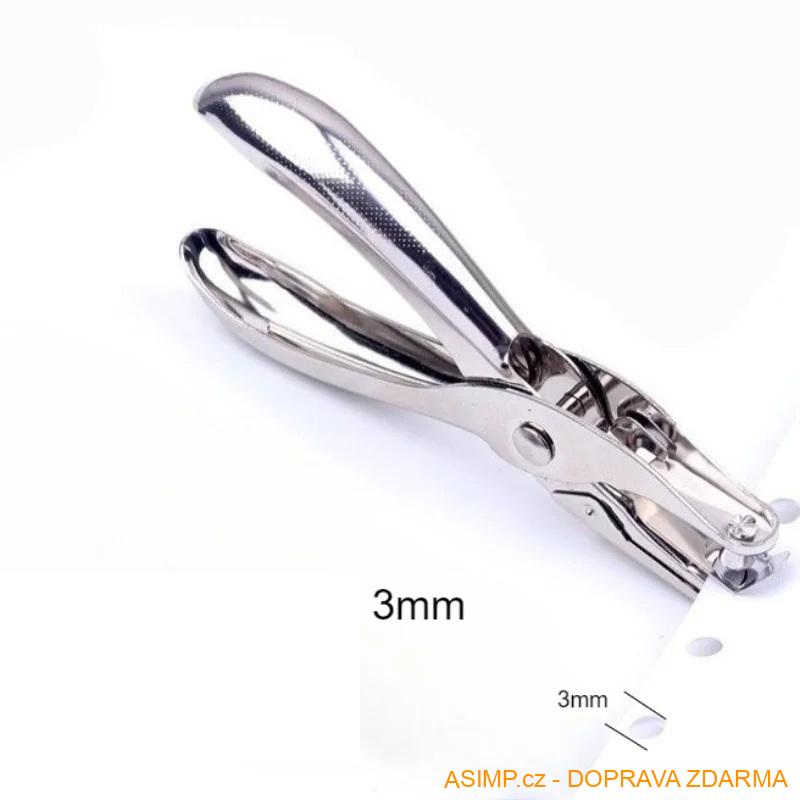 Kovové děrovací kleště (průměr 6 mm) / A-004199 / DOPRAVA ZDARMA