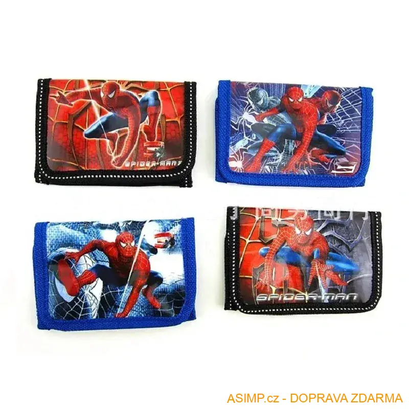 Dětská peněženka - Spiderman / A-000365 / DOPRAVA ZDARMA