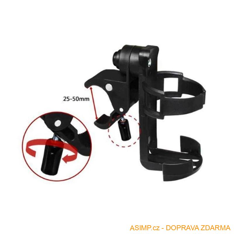 Držák pití - na kočárek, kolo ... / A-001042 / DOPRAVA ZDARMA