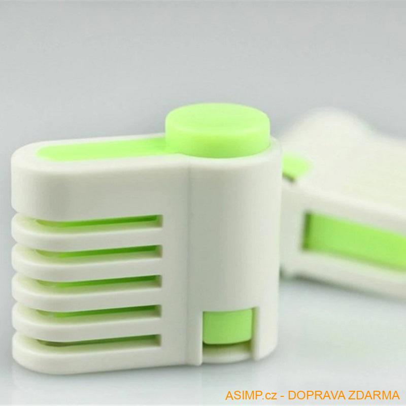 Kuchyňská pomůcka - fixátor pro rovný řez nožem (2 ks) / A-001146 / DOPRAVA ZDARMA