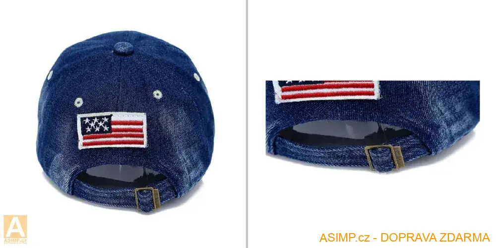 Dětská džínová kšiltovka / A-000685